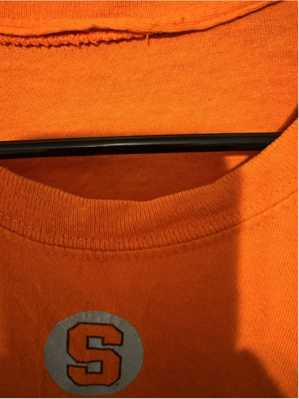 Syracuse Orangemen Short Sleeve T-Shirt Men's XXL (?) Orange - Picture 7 of 17